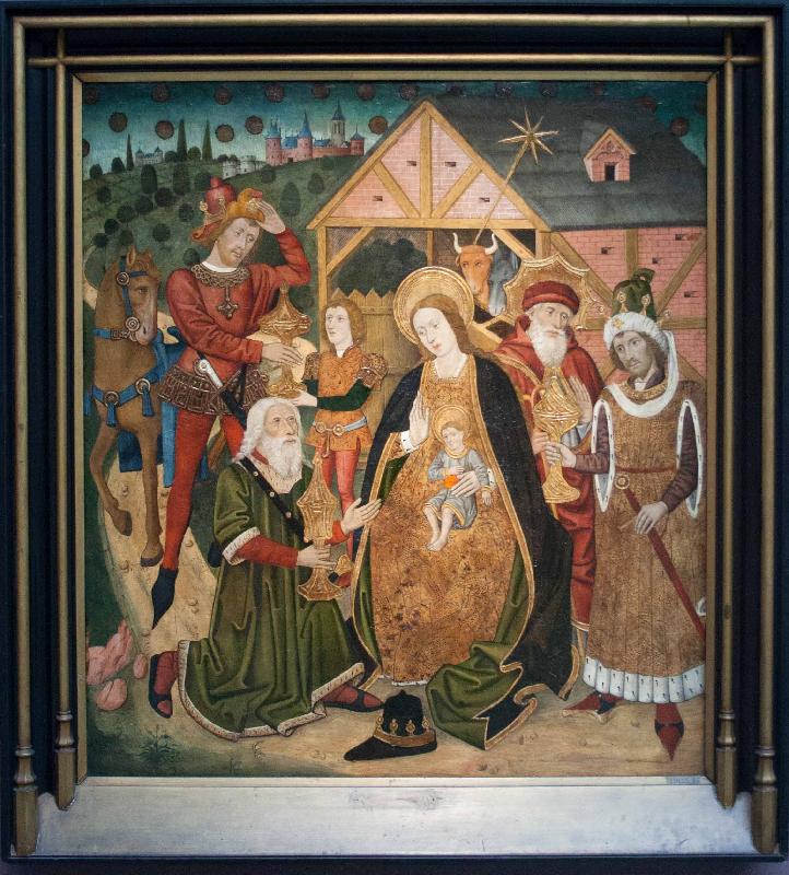 MASTER of the Polling Panels The Adoration of the Magi Sweden oil painting art